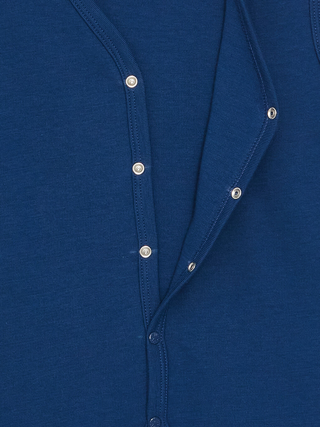 Lacivert V Yaka Erkek Bebek Yelek-1