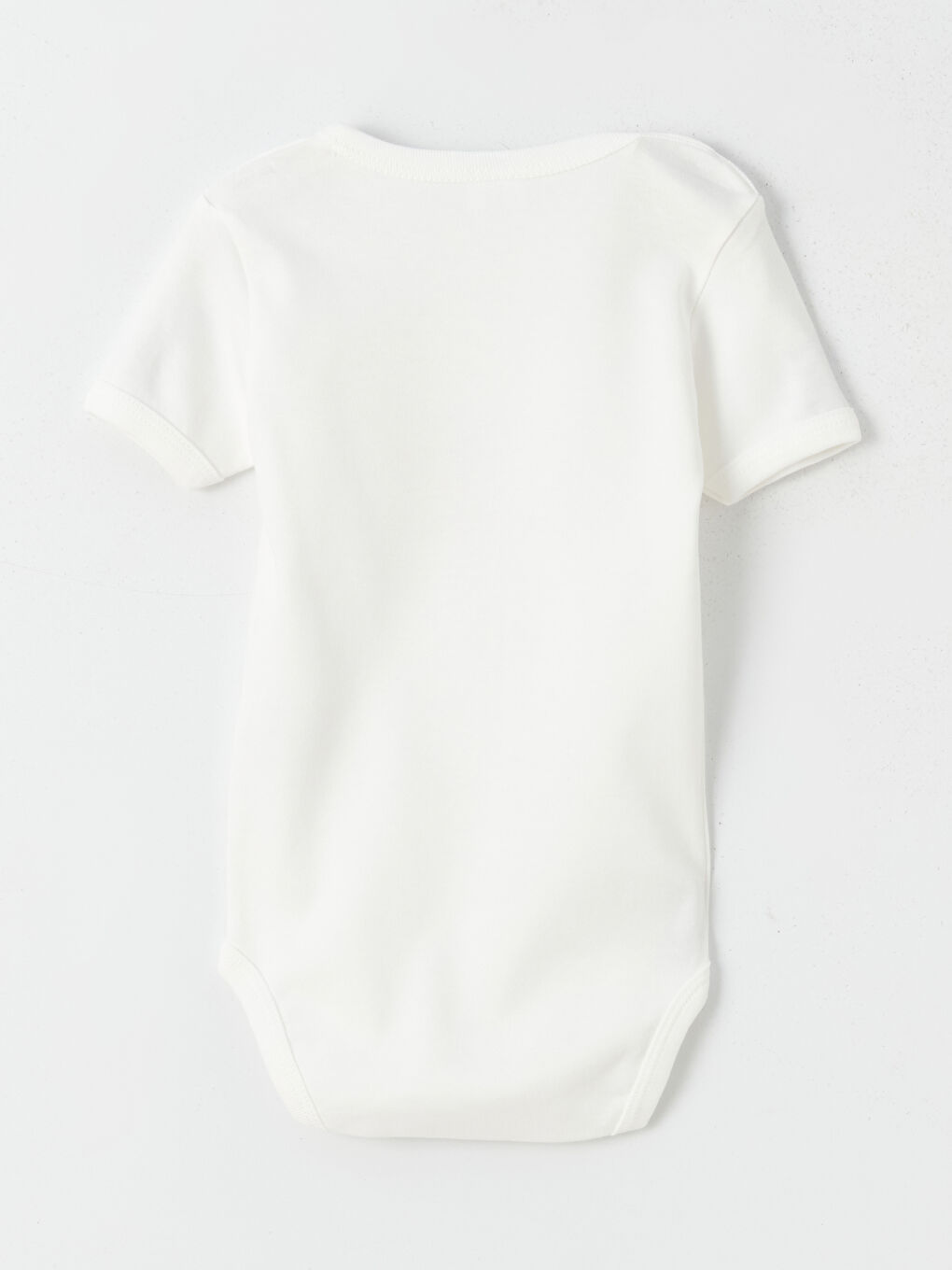 Ekru Baskılı Erkek Bebek Çıtçıtlı Bodysuit 2'li-8