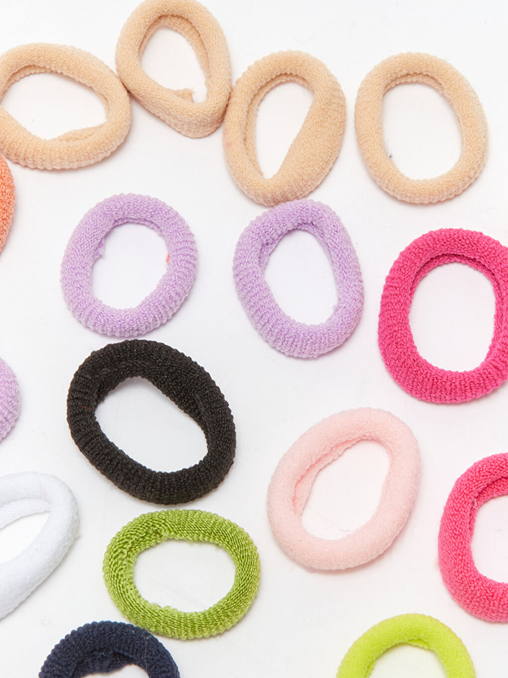 مجموعة رباط شعر مطاطي للبنات-1