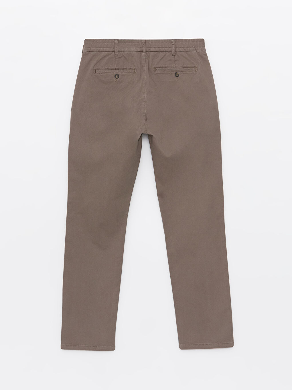 LCWAIKIKI Classic Kahverengi Standart Kalıp Erkek Chino Pantolon - 5