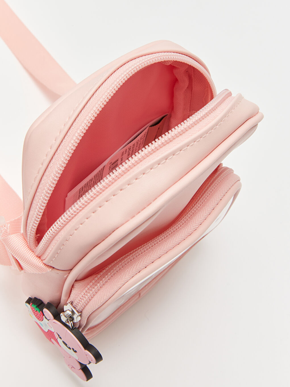 Faux Leather Girls' Shoulder Bag-2