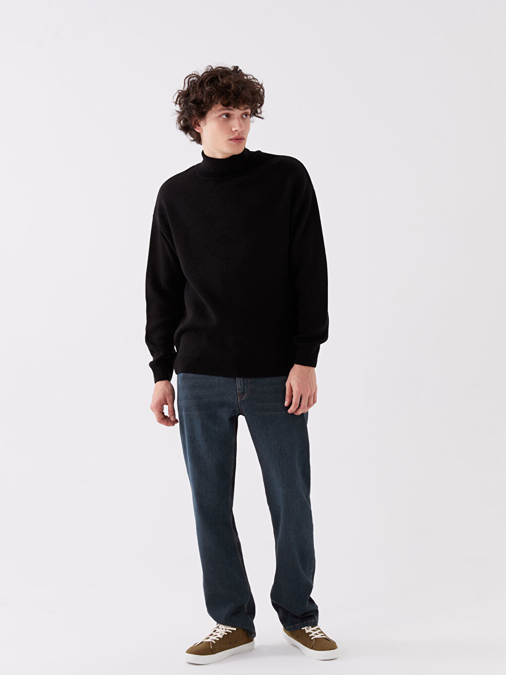 İndigo 790 Rahat Kalıp Erkek Jean Pantolon-1