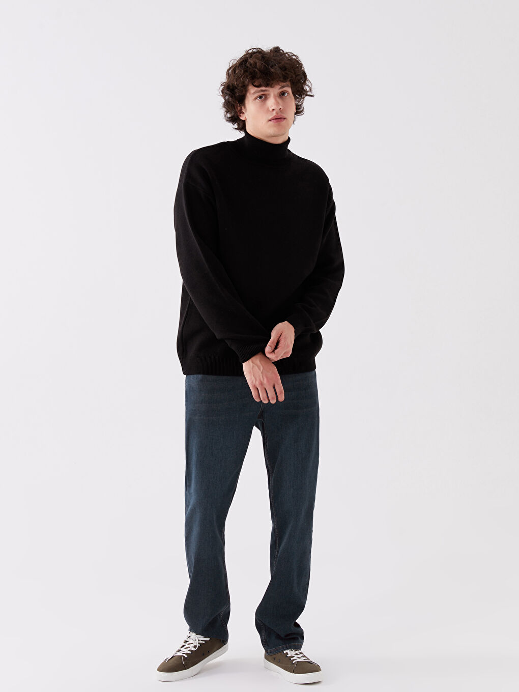 İndigo 790 Rahat Kalıp Erkek Jean Pantolon-2