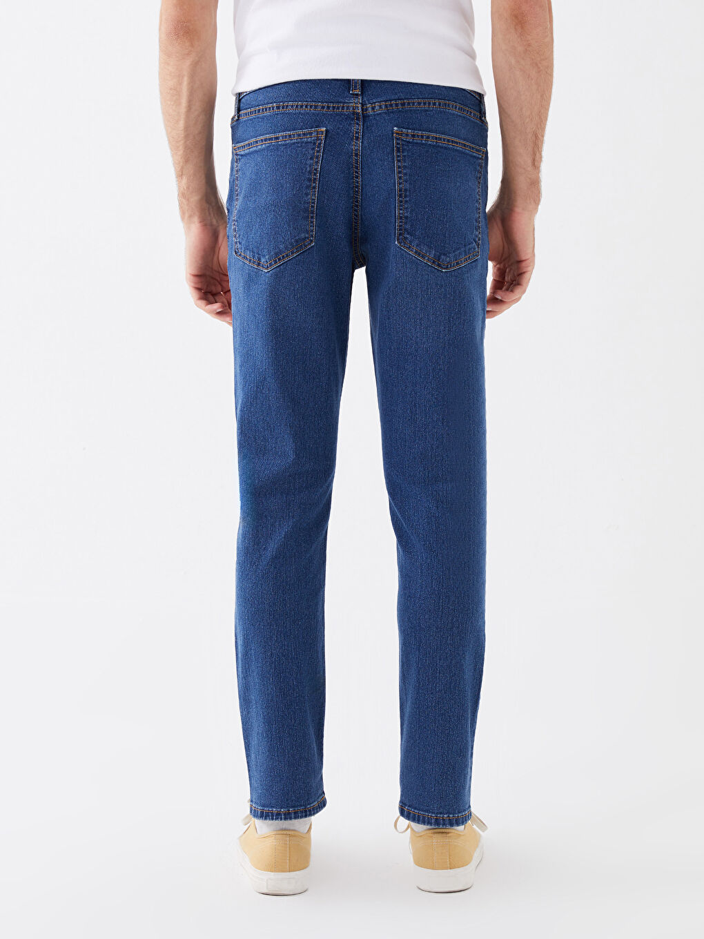 LCW Jeans Orta İndigo Rodeo 750 Slim Fit Erkek Jean Pantolon - 4