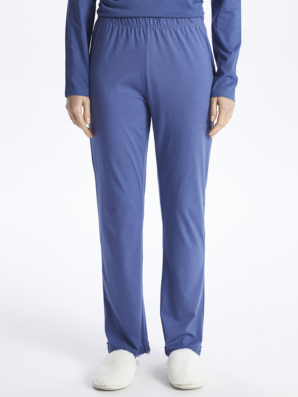 LCW DREAM Für Damen Elastischer Bund Schlichte Pyjama-Hosen -W3IV82Z8-KZY