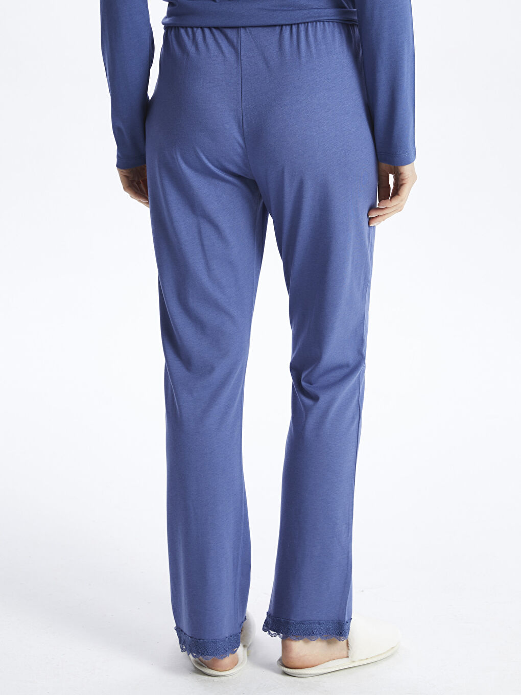 LCW DREAM Für Damen Elastischer Bund Schlichte Pyjama-Hosen -W3IV82Z8-KZY