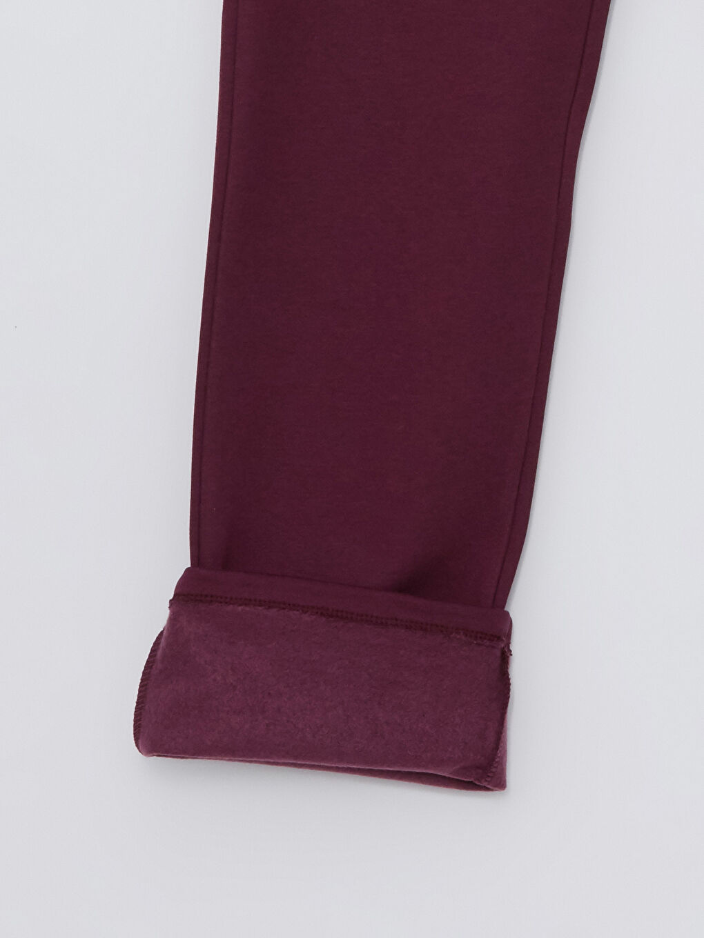 Mürdüm Kadın Beli Lastikli Düz Eşofman Altı-6