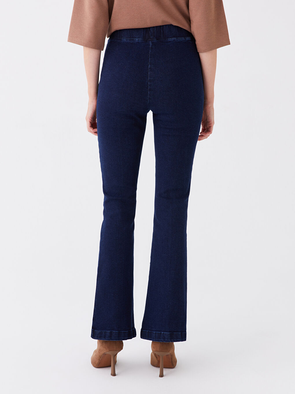 İndigo Mars Flare Kadın Jean Pantolon-3