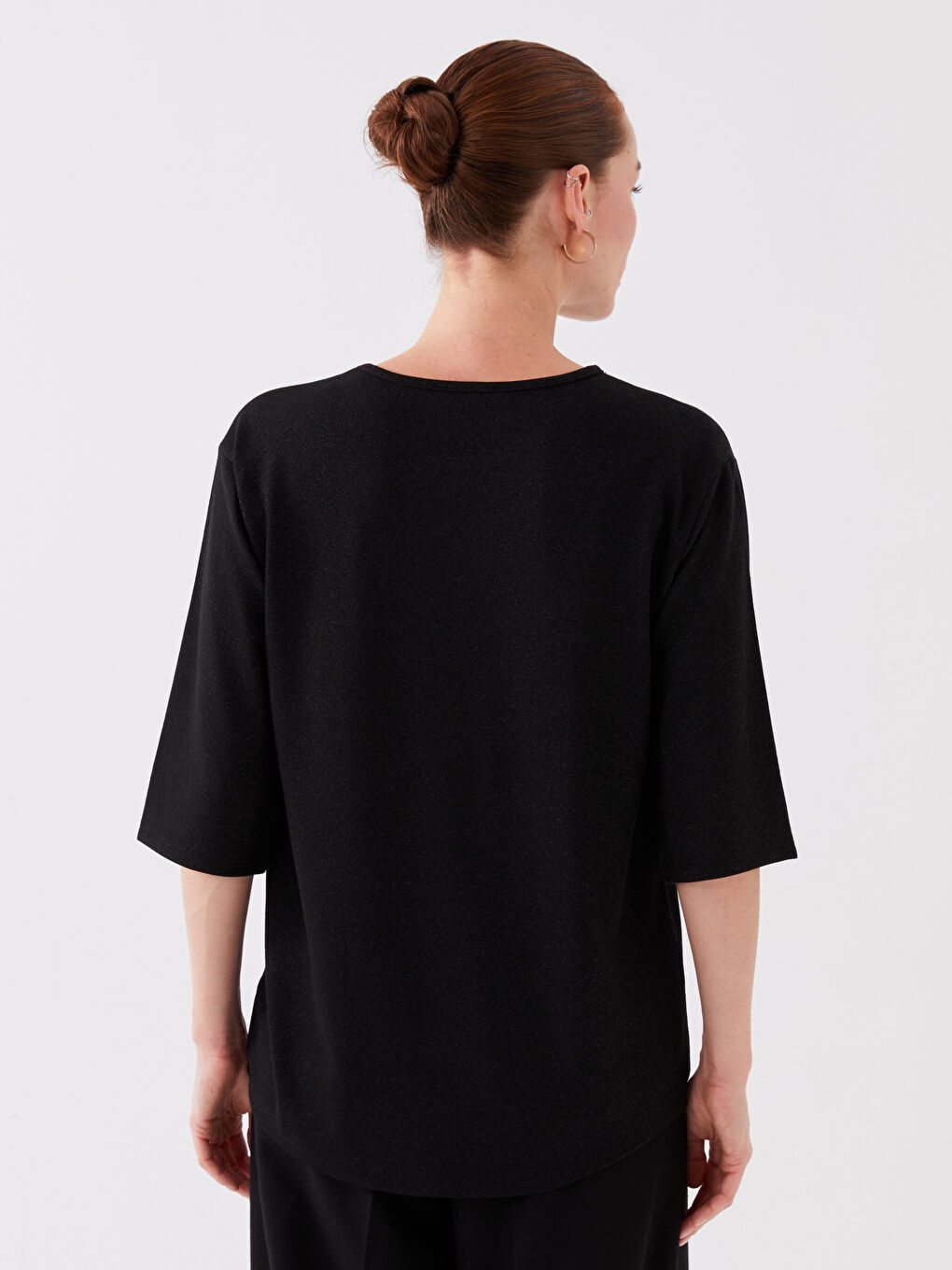 Crew Neck Women's T-Shirt-4