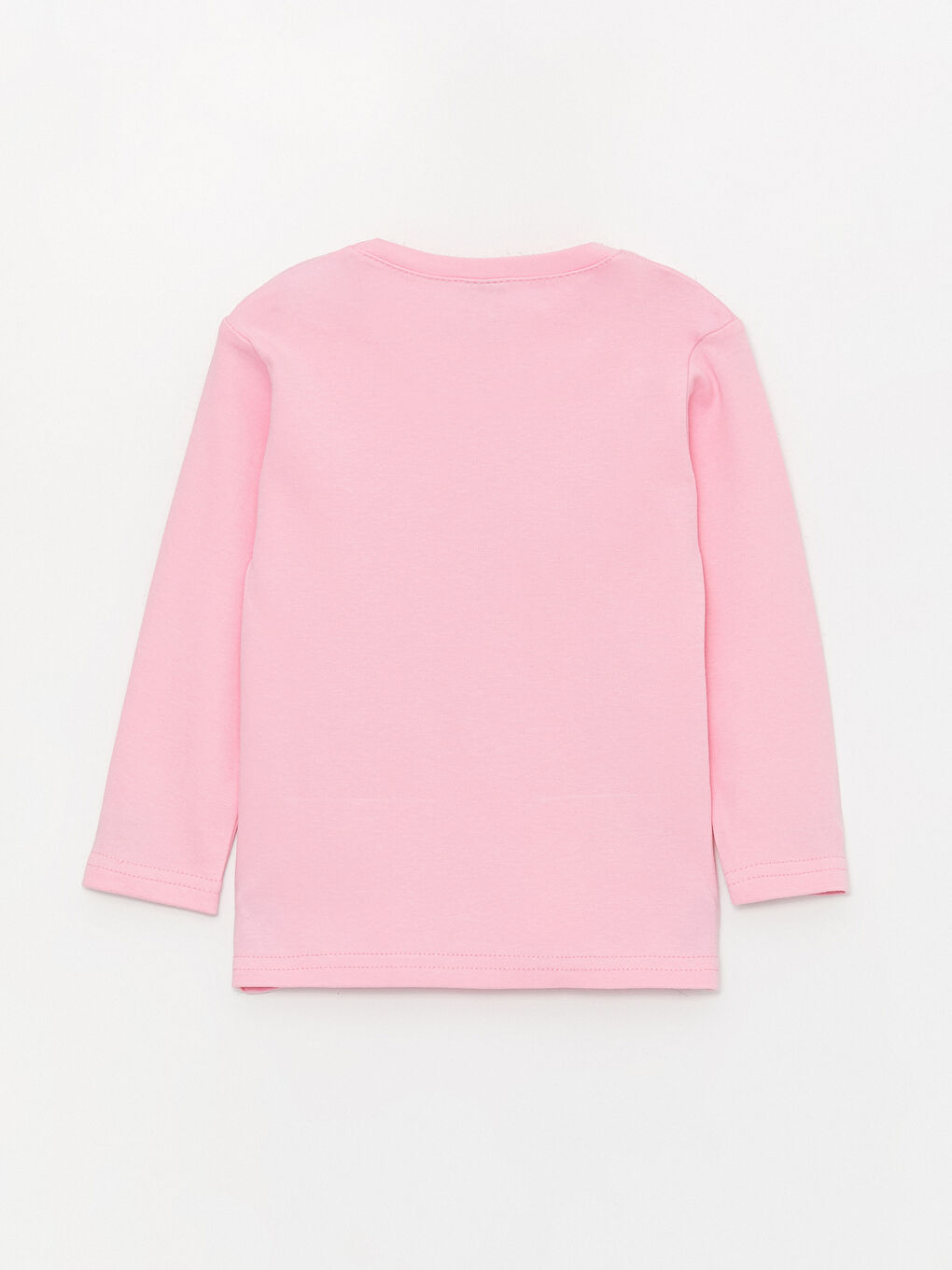 Pembe Bisiklet Yaka Baskılı Kız Bebek Pijama Takımı-3