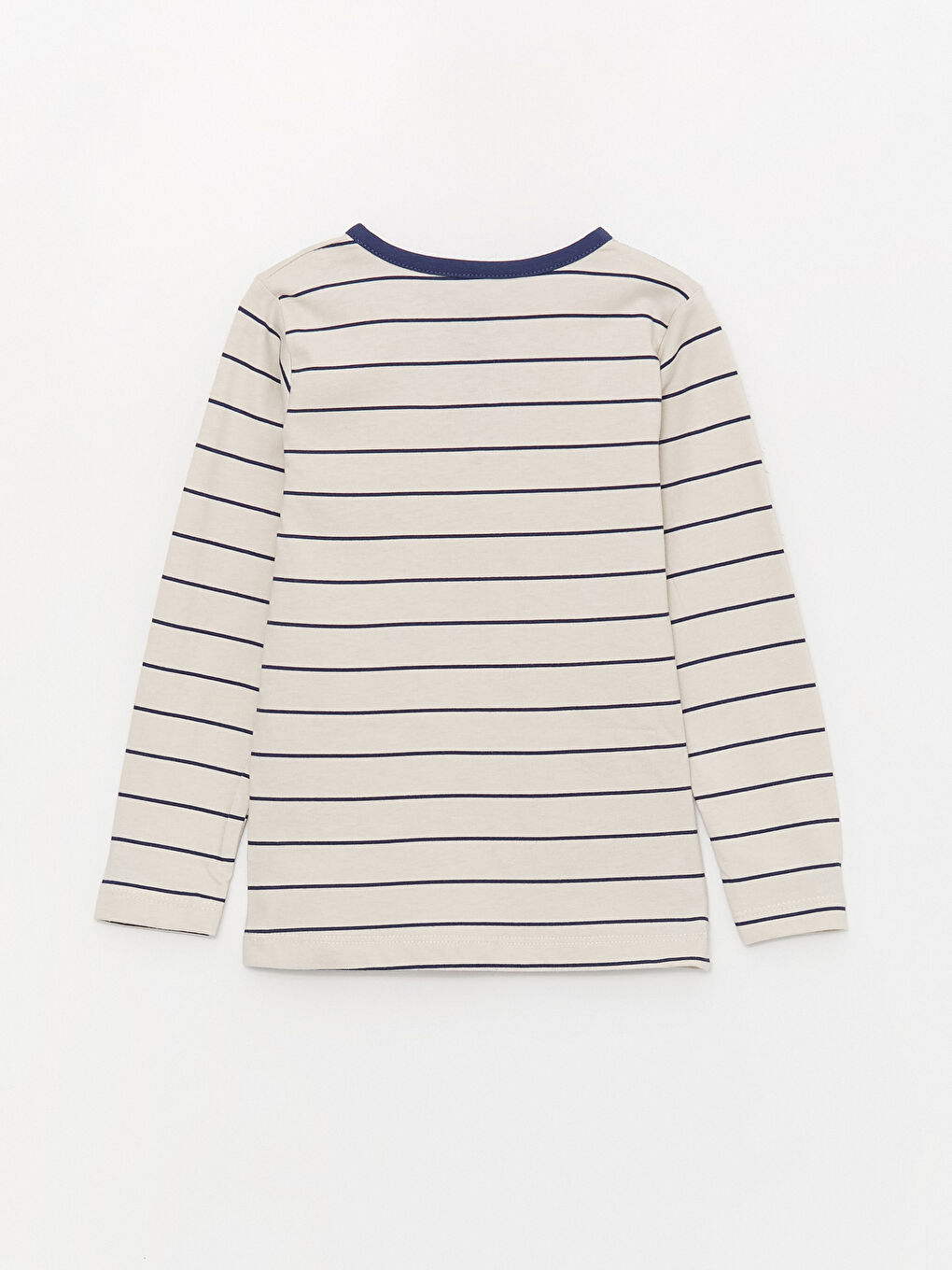 İndigo Bisiklet Yaka Baskılı Erkek Bebek Pijama Takımı-3