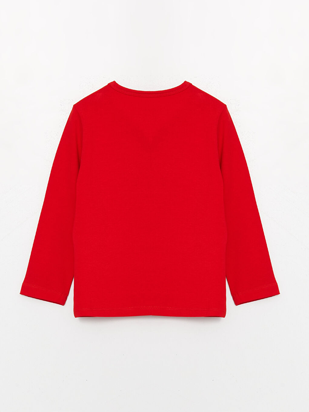 Kırmızı Bisiklet Yaka Baskılı Erkek Bebek Pijama Takımı-2