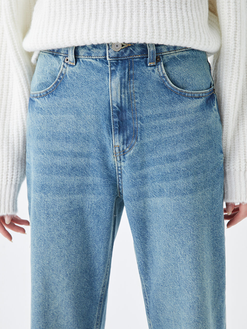 Blugi Wideleg pentru Femei-1