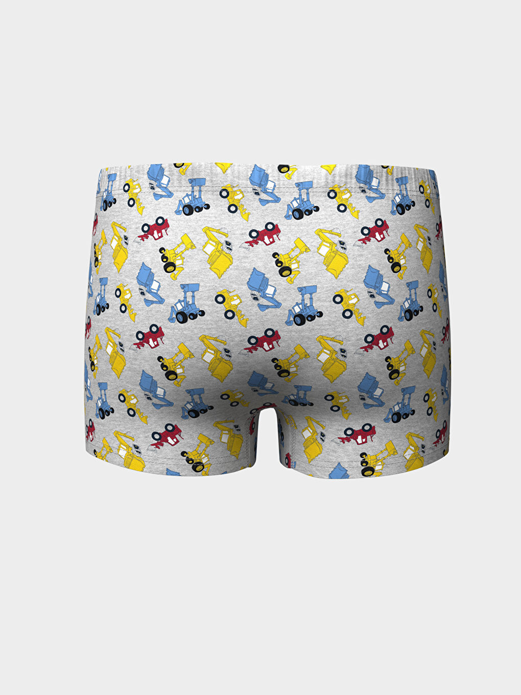 Gri Baskılı Erkek Çocuk Boxer-1