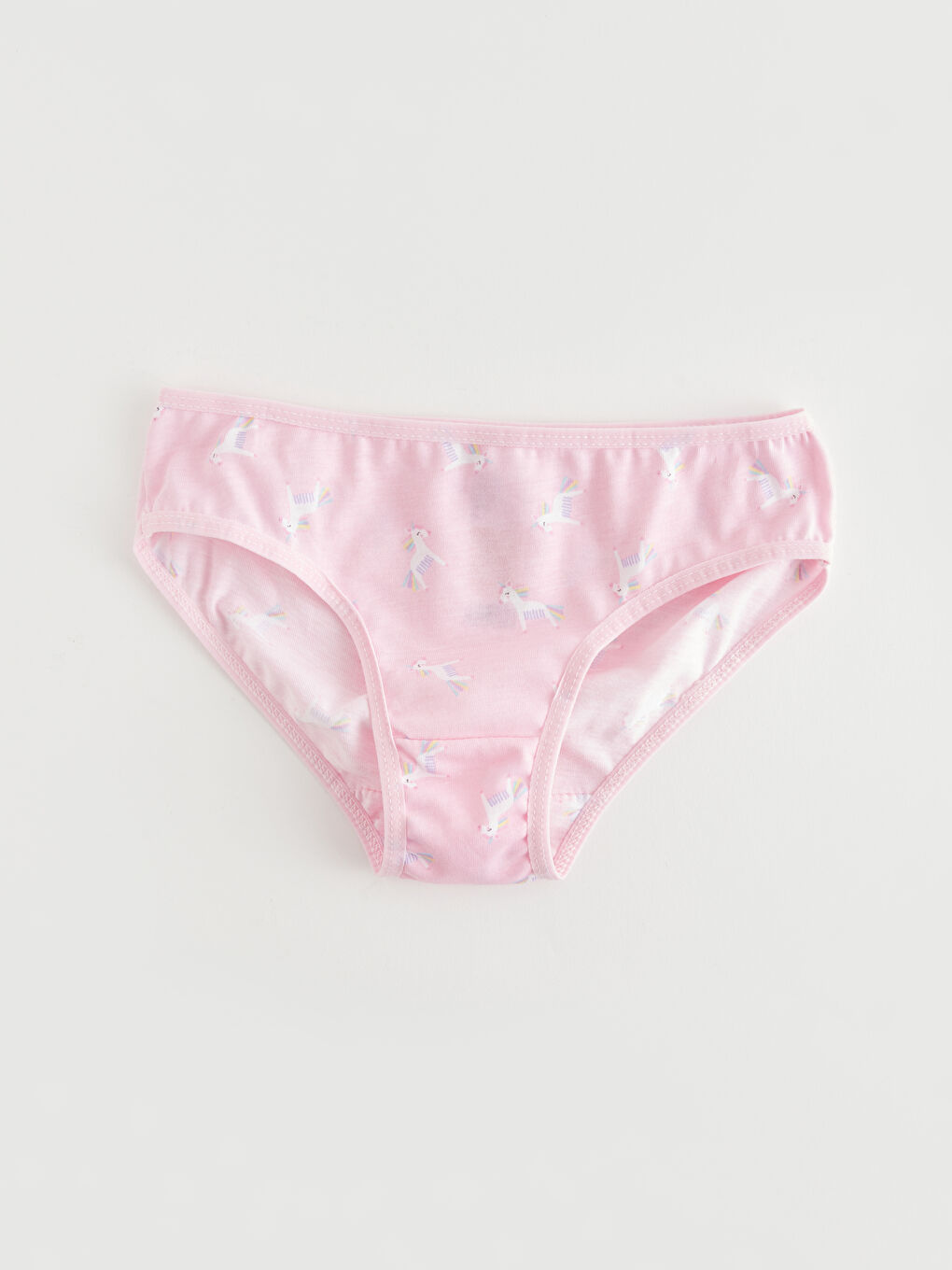 Pembe Baskılı Kız Çocuk Külot