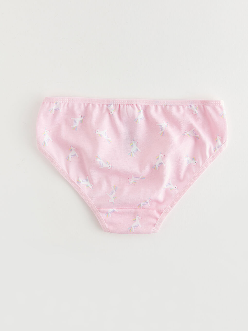 Pembe Baskılı Kız Çocuk Külot-1