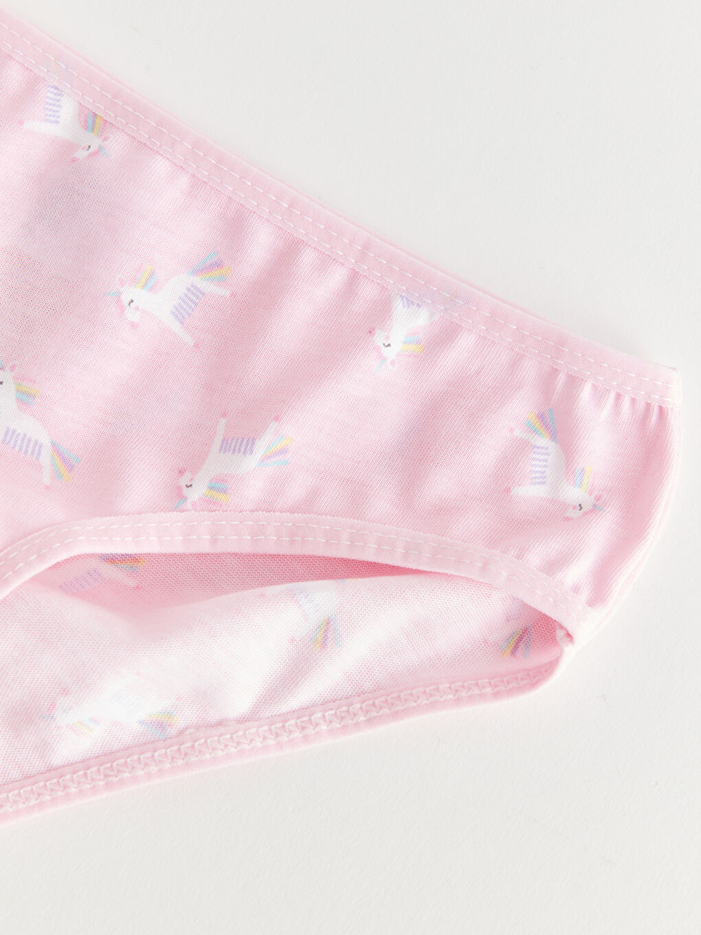 Pembe Baskılı Kız Çocuk Külot-2