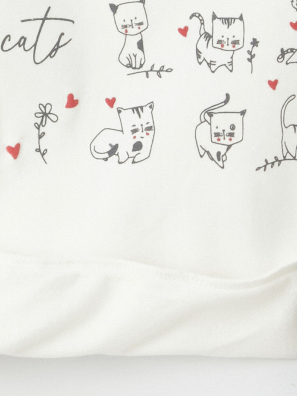 Fuşya Bisiklet Yaka Baskılı Uzun Kollu Kız Bebek 2'li Takım-5