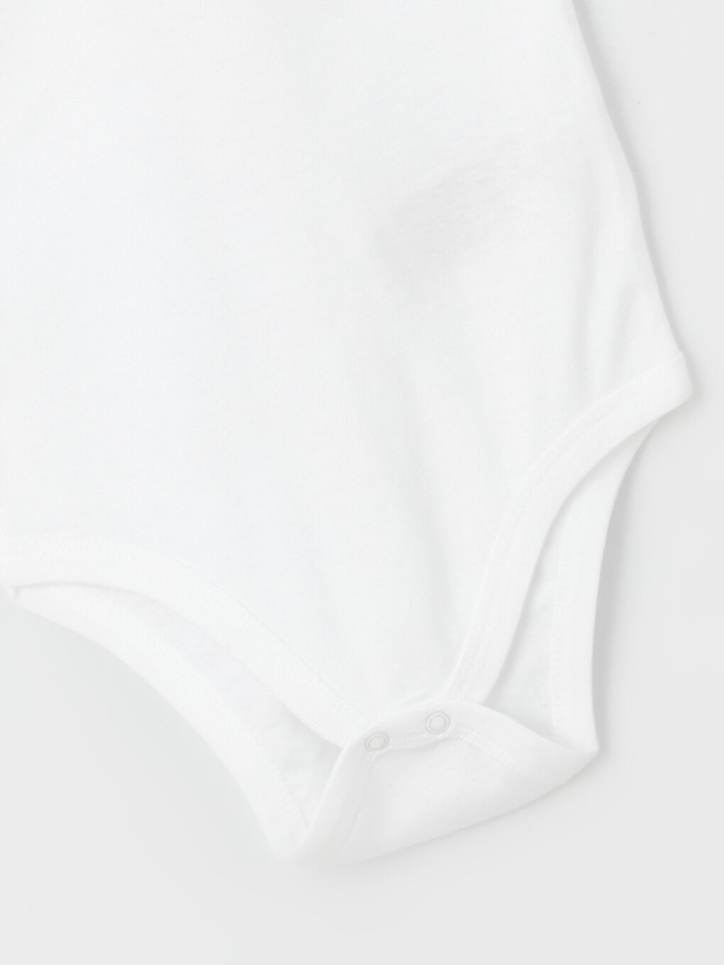 Ekru Bisiklet Yaka Basic Erkek Bebek Çıtçıtlı Bodysuit 5'li-6