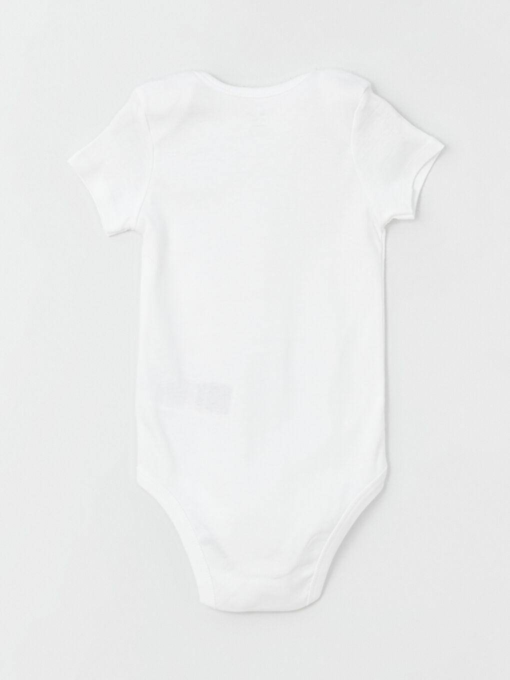 Ekru Bisiklet Yaka Basic Erkek Bebek Çıtçıtlı Bodysuit 5'li-7