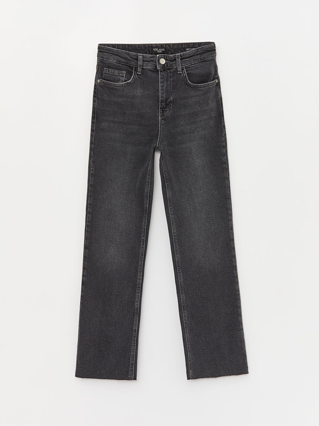 LCW Jeans Gri Rodeo Mars Flare Kadın Jean Pantolon - 4