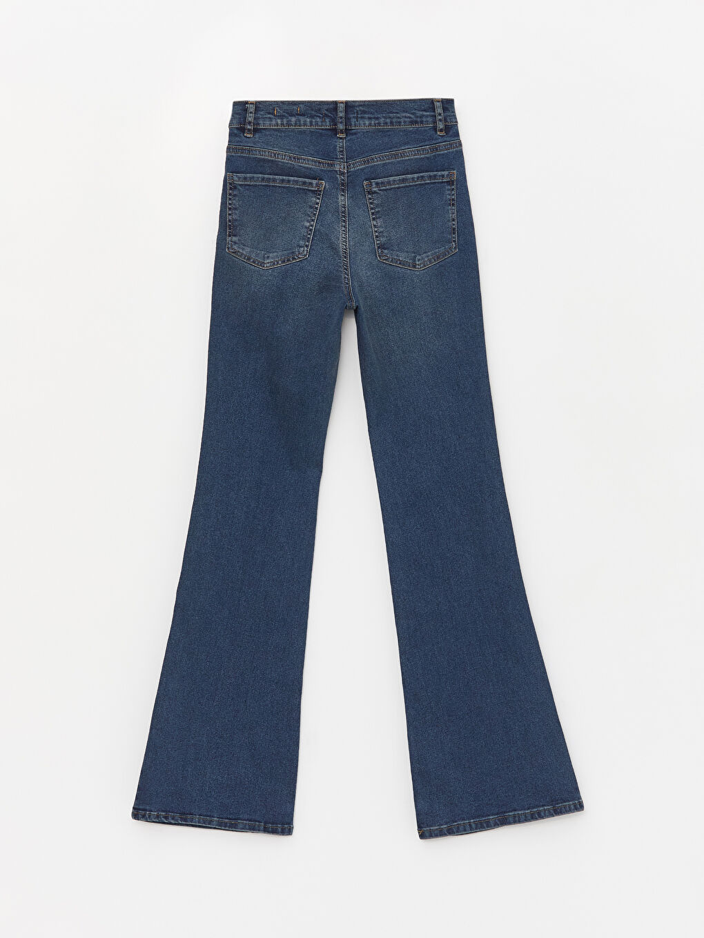 İndigo Mars Flare Kadın Jean Pantolon-6