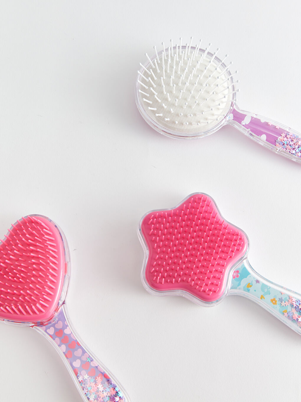 Desenli Kız Çocuk Saç Fırçası-4