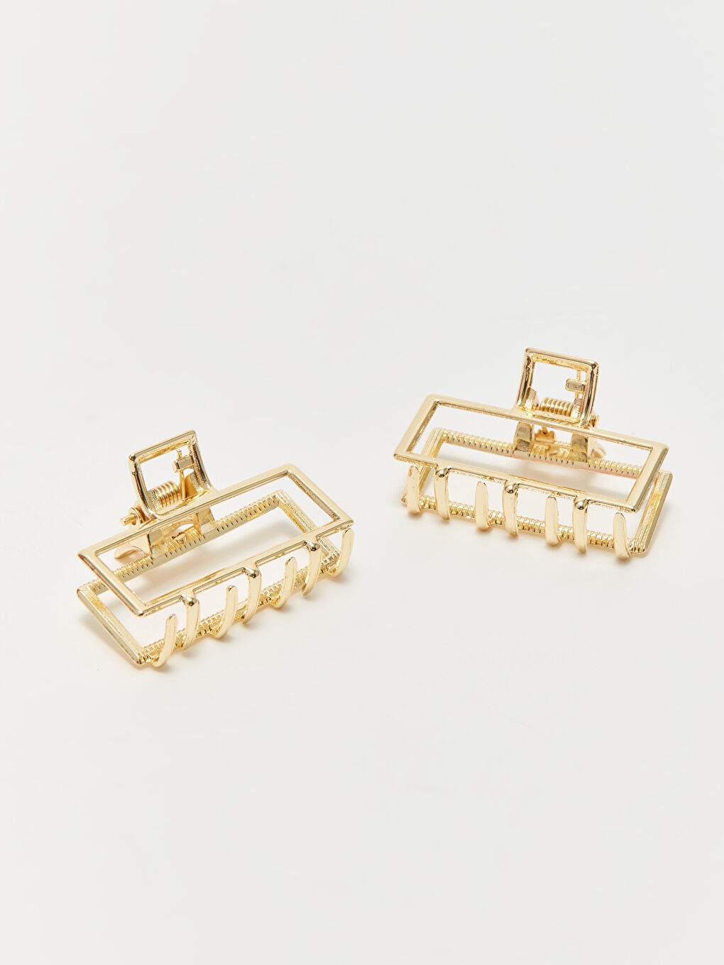 Karışık Kadın Metal Saç Tokası 2'li