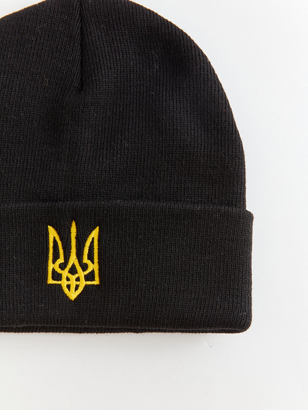 Вышитая Мужская Трикотажная Шапка-5