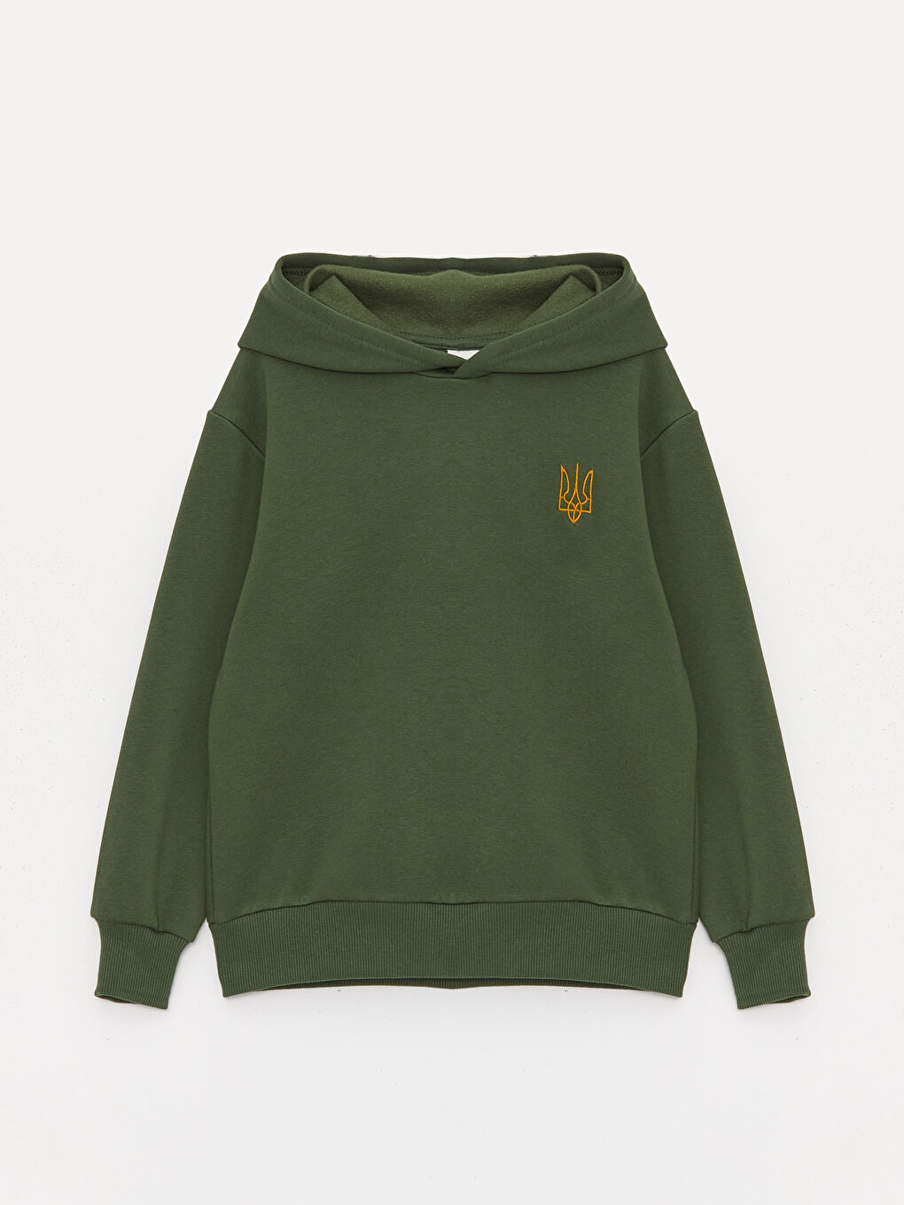 Вышитая толстовка с длинным рукавом для мальчиков