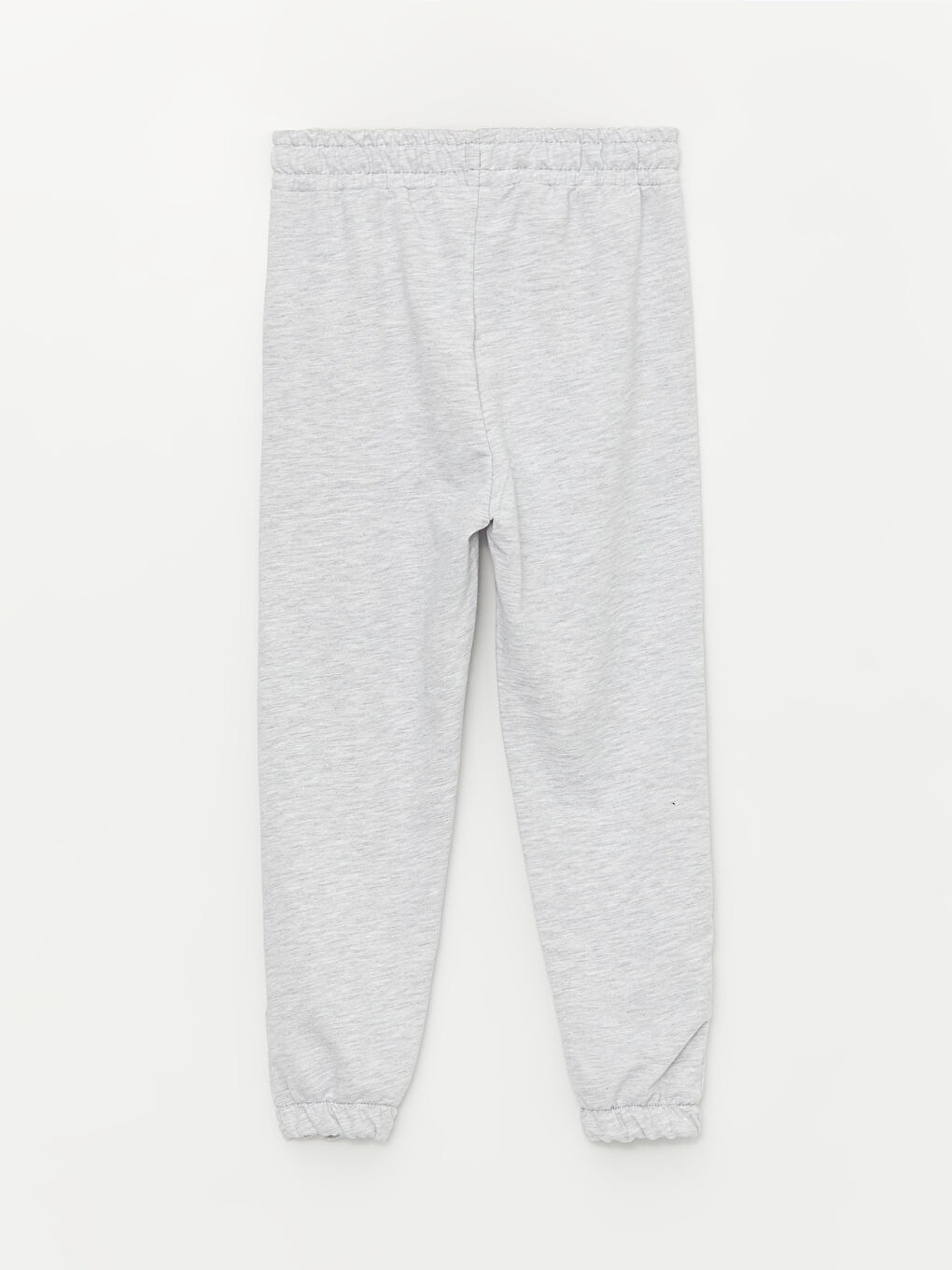 Gri Bisiklet Yaka Uzun Kollu Erkek Çocuk Sweatshirt ve Eşofman Alt 2'li Takım-4