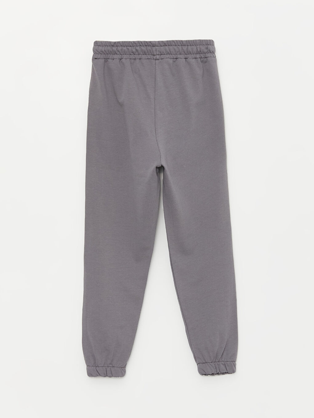 Gri Bisiklet Yaka Uzun Kollu Erkek Çocuk Sweatshirt ve Eşofman Alt 2'li Takım-4