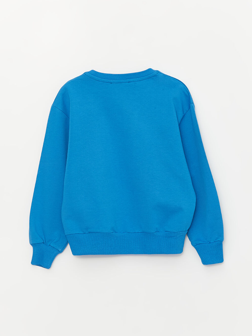 Mavi Bisiklet Yaka Uzun Kollu Erkek Çocuk Sweatshirt ve Eşofman Alt 2'li Takım-3