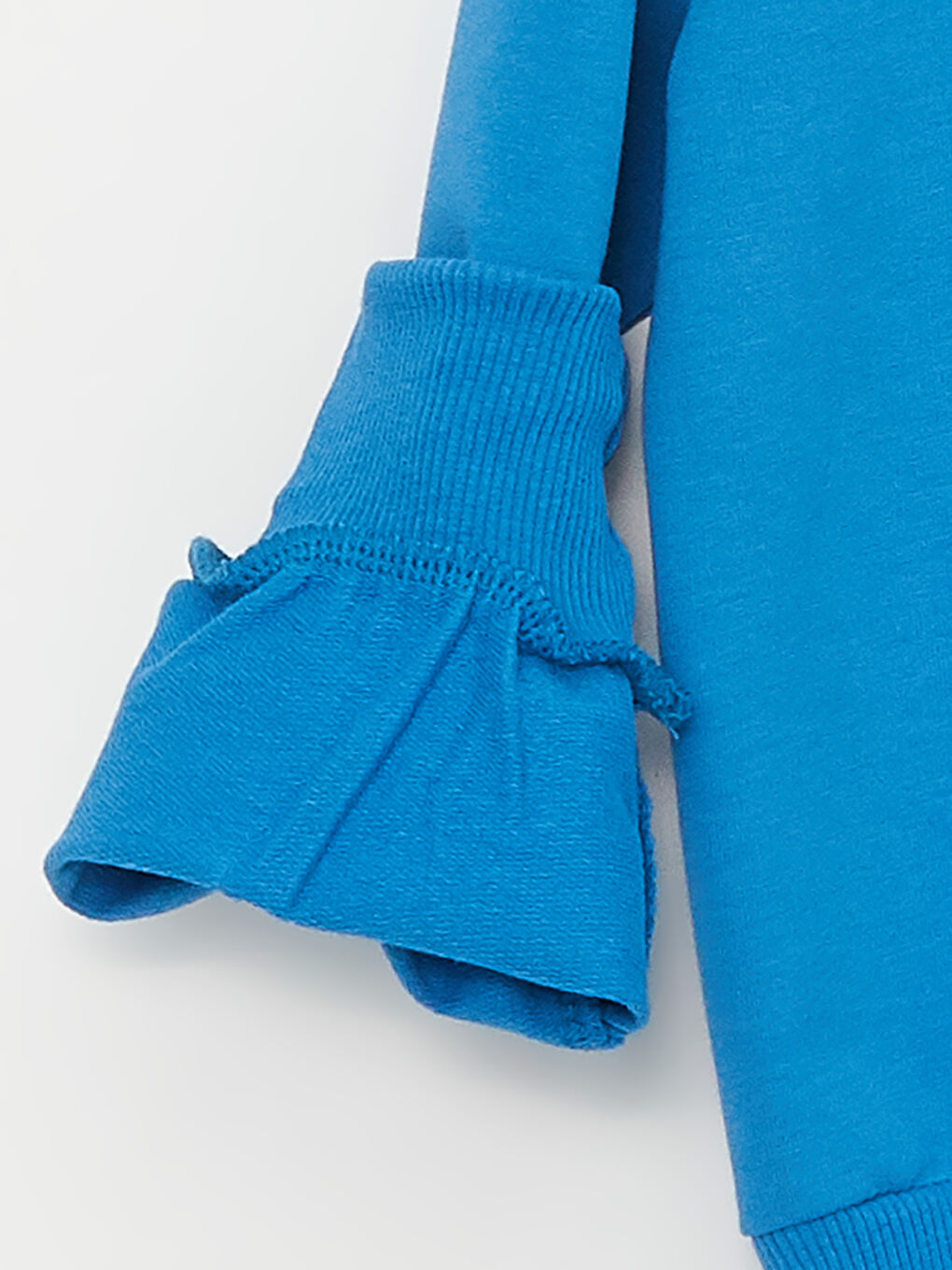 Mavi Bisiklet Yaka Uzun Kollu Erkek Çocuk Sweatshirt ve Eşofman Alt 2'li Takım-5