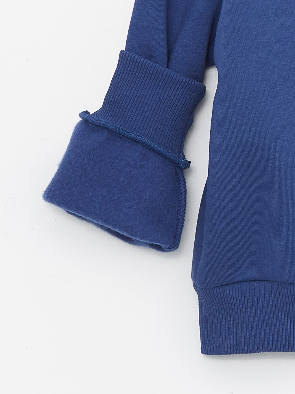 Lacivert Bisiklet Yaka Erkek Çocuk Sweatshirt ve Eşofman Alt 2'li Takım-3