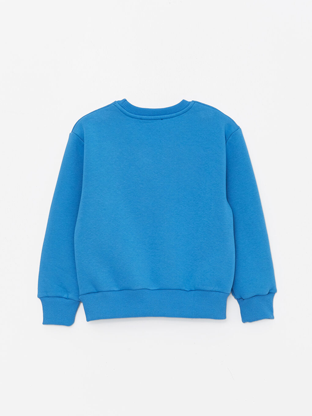 Mavi Bisiklet Yaka Erkek Çocuk Sweatshirt ve Eşofman Alt 2'li Takım-4