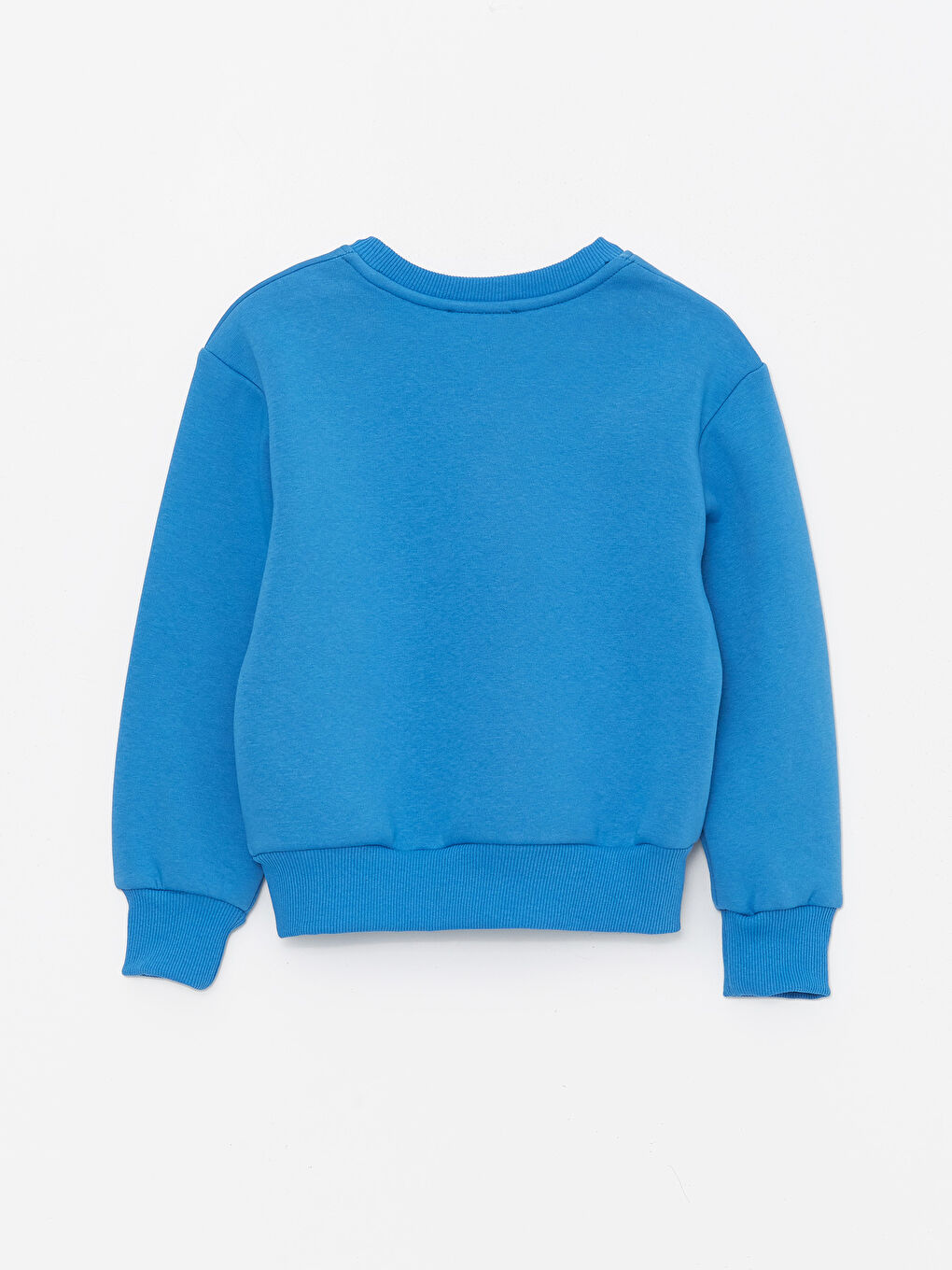 Mavi Bisiklet Yaka Uzun Kollu Erkek Çocuk Sweatshirt ve Eşofman Alt 2'li Takım-5