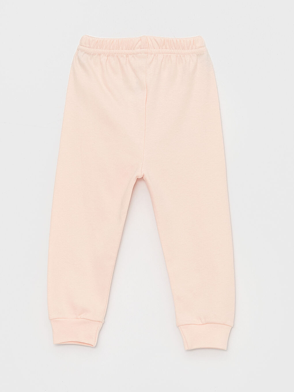 LUGGİ BABY Pembe Beli Lastikli Kız Bebek Pijama Alt 2'li - 4