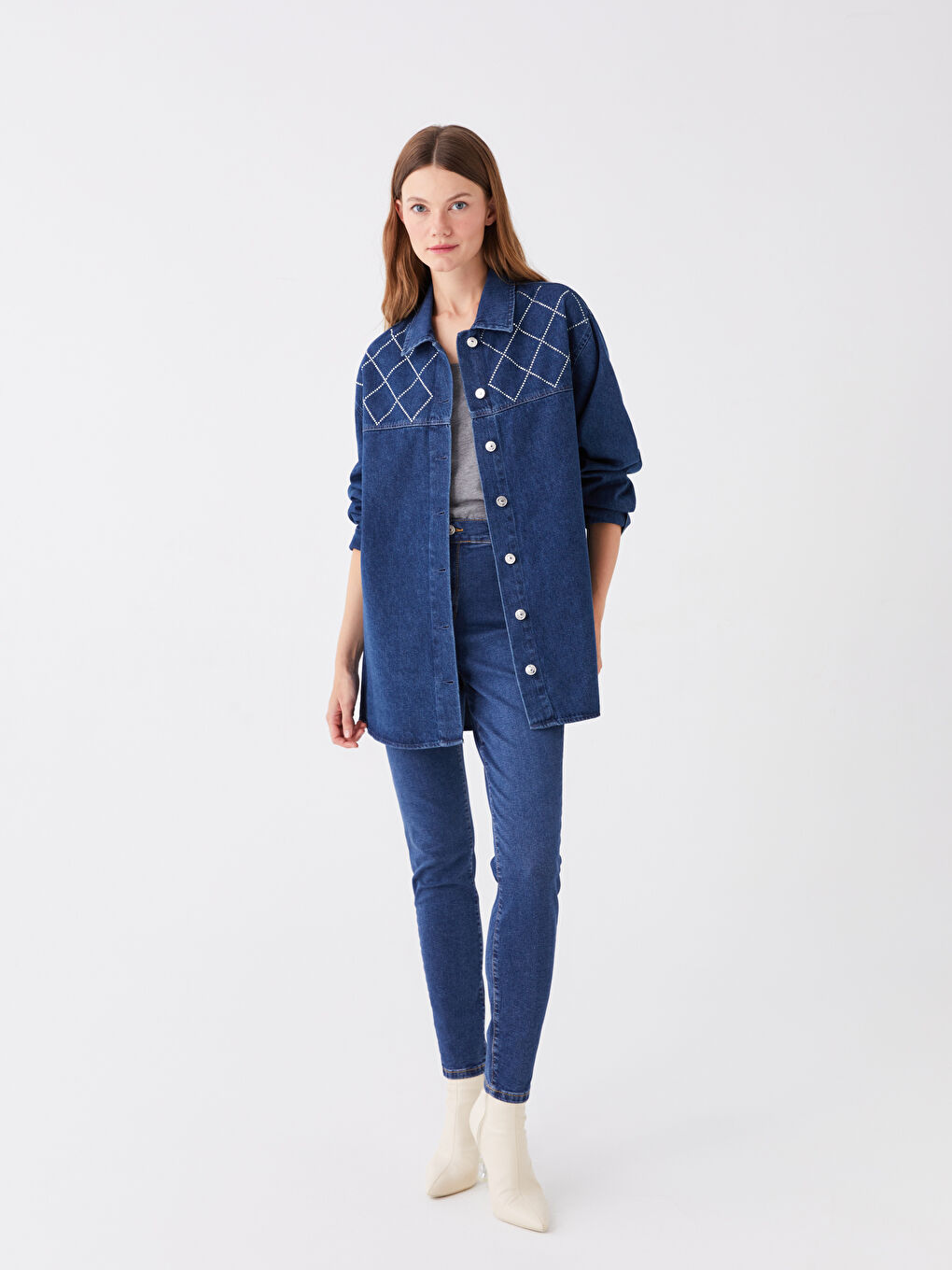 売れ筋商品|||イチ シャツ レディース トップス ROMANCY - Blouse - zen blue ICHI ROMANCY - Blouse - zen blue/light blue - Zalando.co.uk