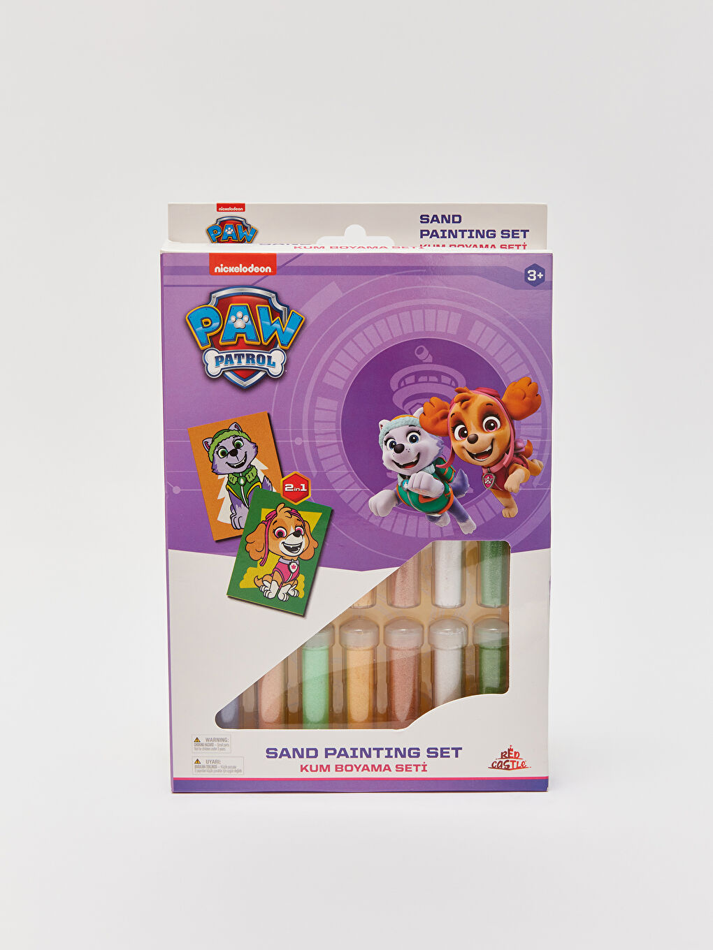 Paw Patrol Baskılı Kum Boyama Seti