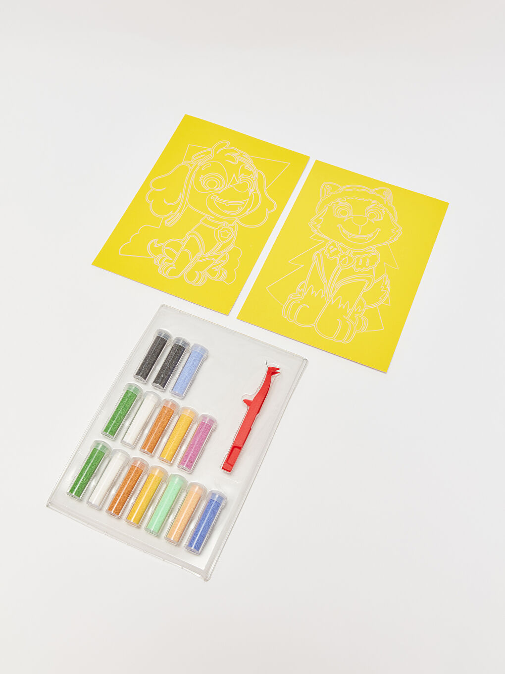 Paw Patrol Baskılı Kum Boyama Seti-1