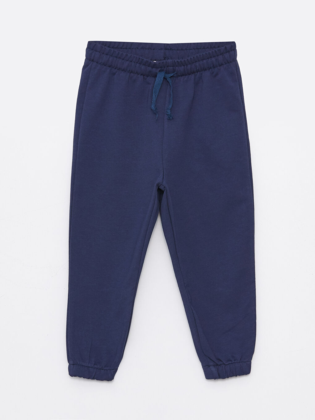 Lacivert Beli Lastikli Erkek Bebek Eşofman Altı 2'li-3