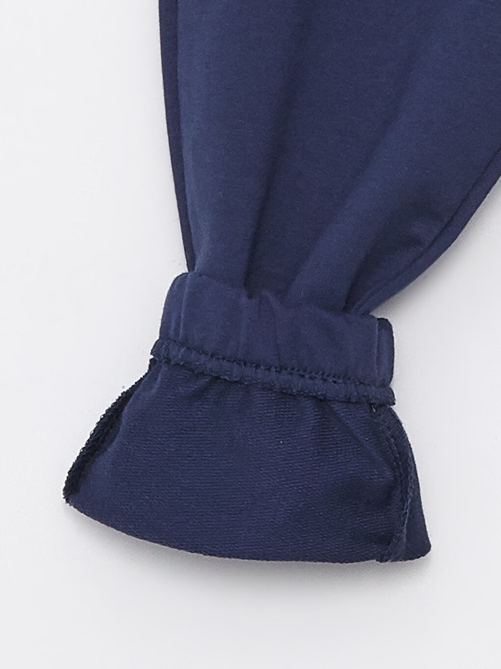 Lacivert Beli Lastikli Erkek Bebek Eşofman Altı 2'li-5