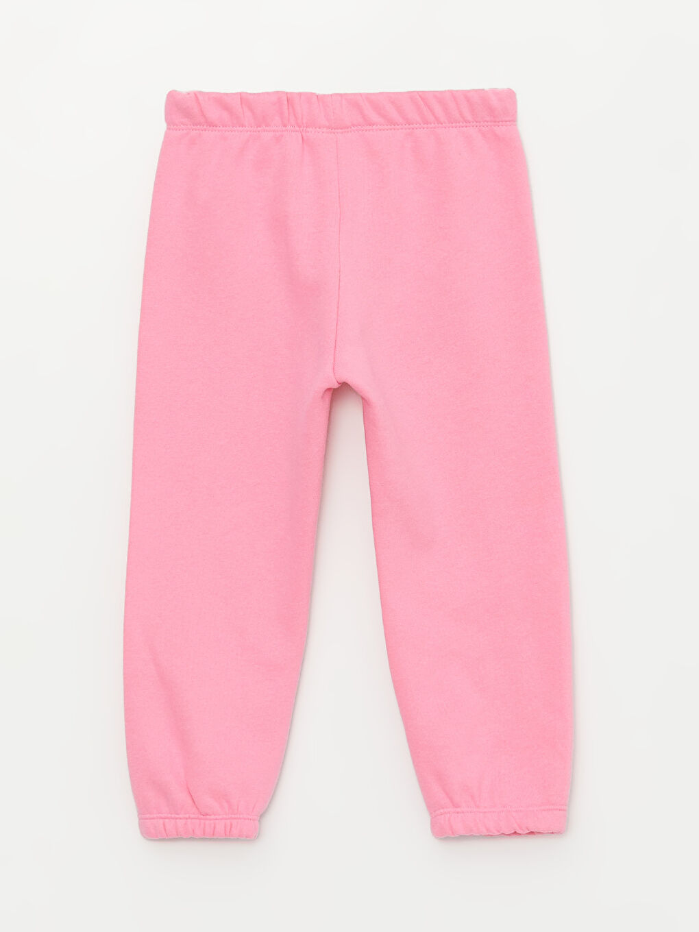LCW baby Pembe Bisiklet Yaka Uzun Kollu Niloya Baskılı Kız Bebek Sweatshirt ve Eşofman Alt - 4