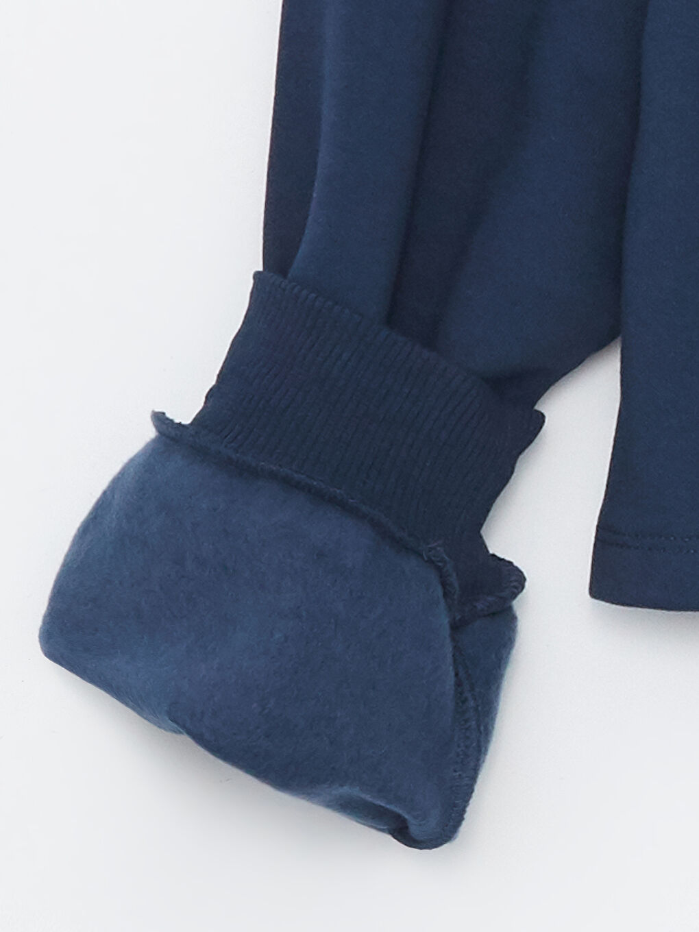 Polo Neck Printed Oversize Women's Thick Sweatshirt-7