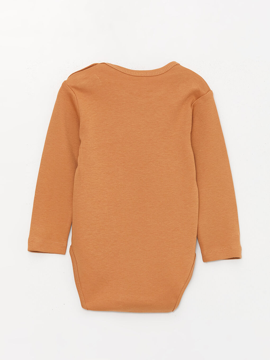 Kahverengi Bisiklet Yaka Baskılı Erkek Bebek Çıtçıtlı Bodysuit 2'li-2