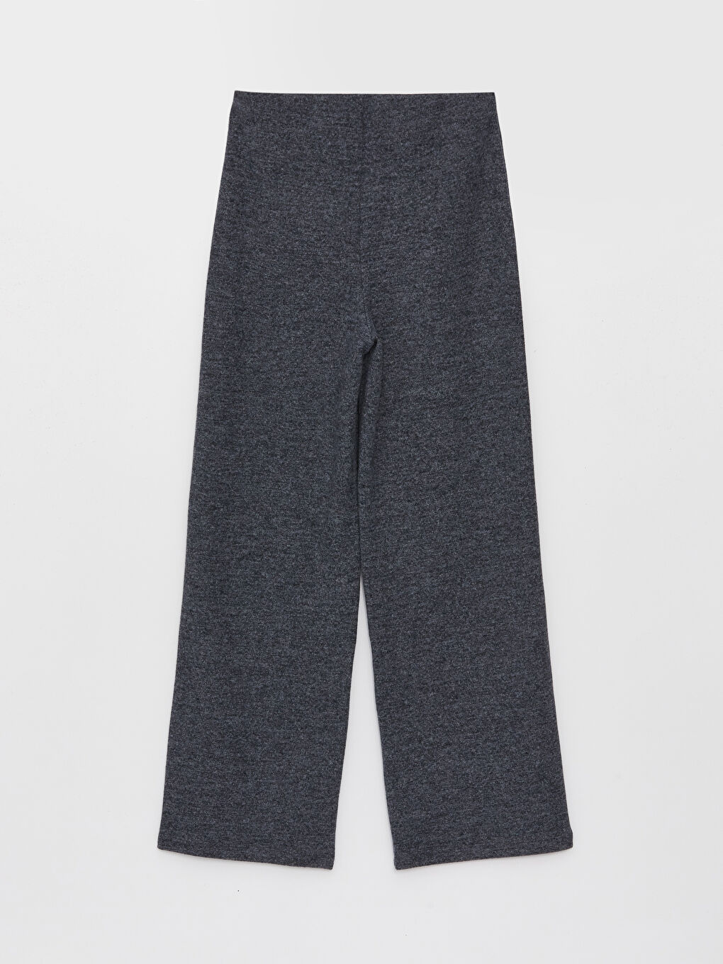 Gri Kadın Beli Lastikli Düz Eşofman Altı-6