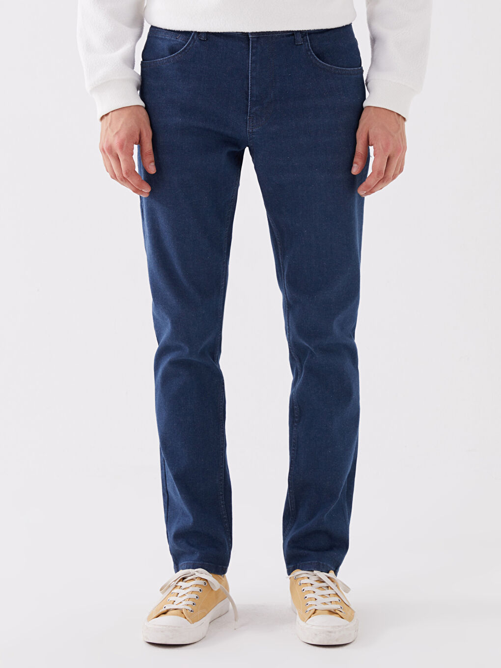 LCW Jeans Orta İndigo Rodeo 750 Slim Fit Erkek Jean Pantolon - 2