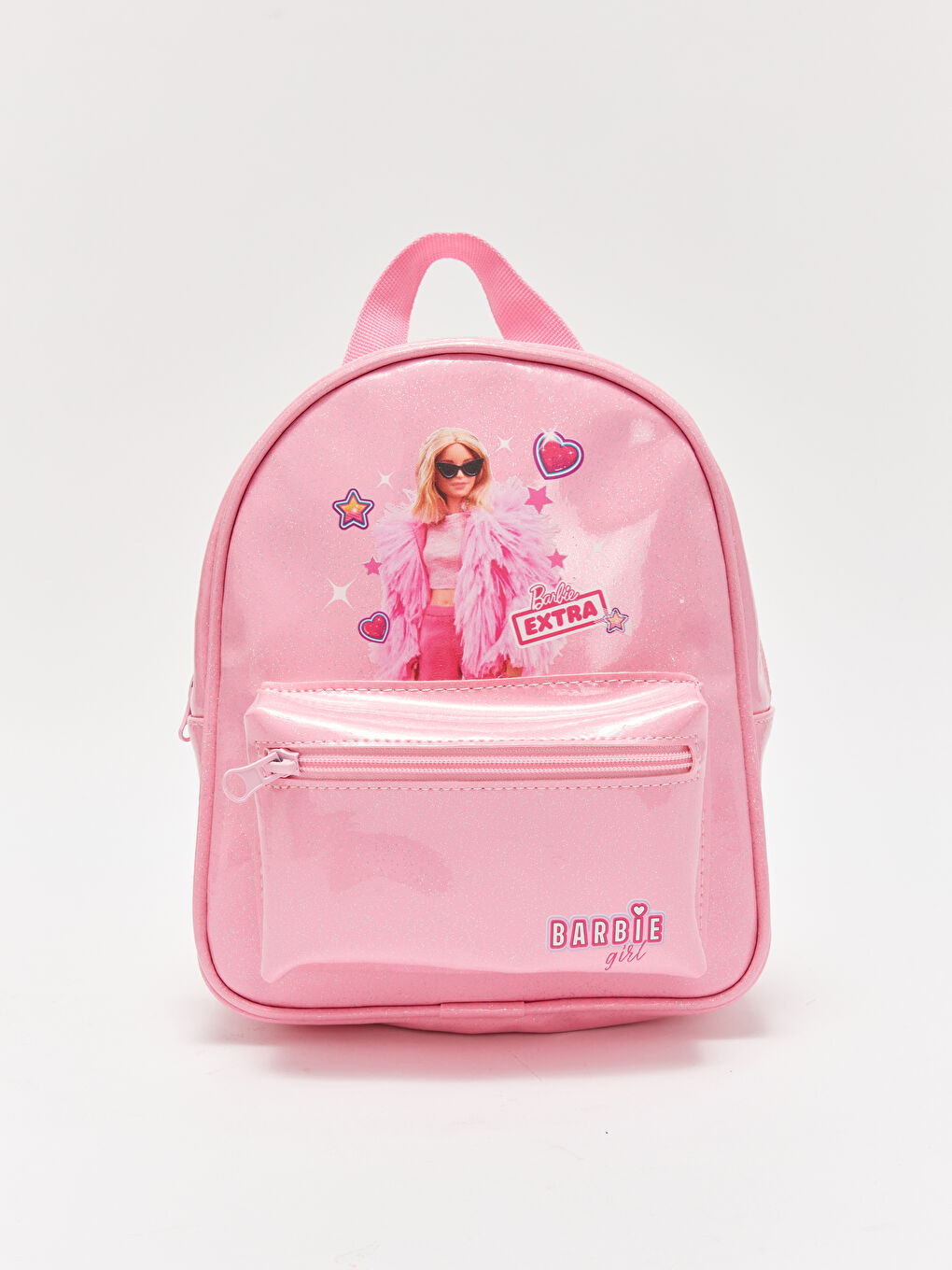 LCW ACCESSORIES Pembe Barbie Baskılı Kız Çocuk Sırt Çantası