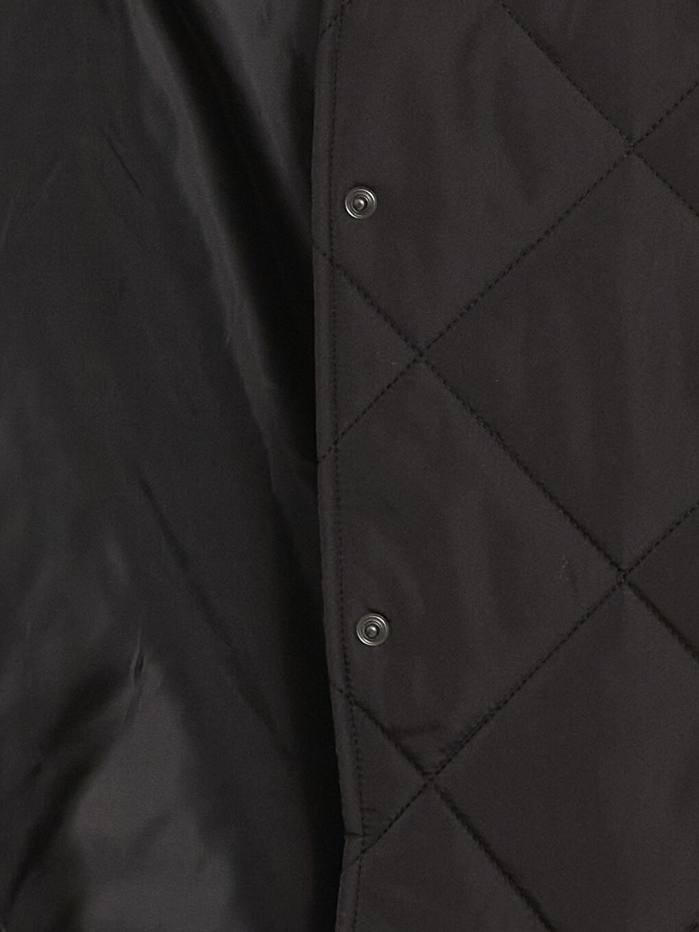 Siyah Kapüşonlu Kapitone Kadın Şişme Mont-8